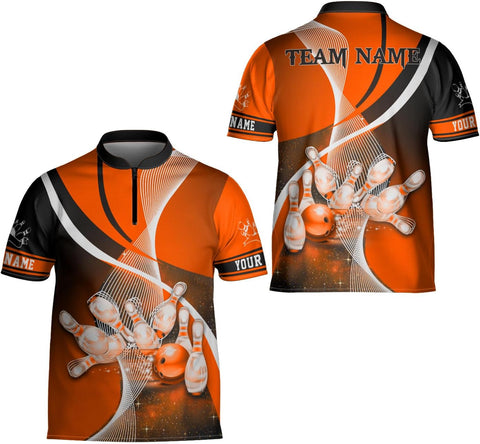 Ligthuy Personalized Bowling Jersey 3D, Bowling Shirts for Team, Bowling Shirt Unisex for Men Women, Bowling Shirts for Men