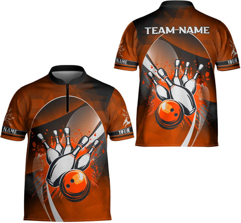 Ligthuy Personalized Bowling Jersey 3D, Bowling Shirts for Team, Bowling Shirt Unisex for Men Women, Bowling Shirts for Men