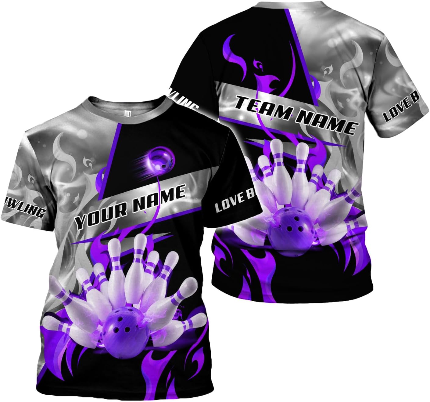 Mostprints Custom 3D Bowling Shirts Personalized for Men and Women - Unique Team Shirt & Gifts for Bowling Lovers