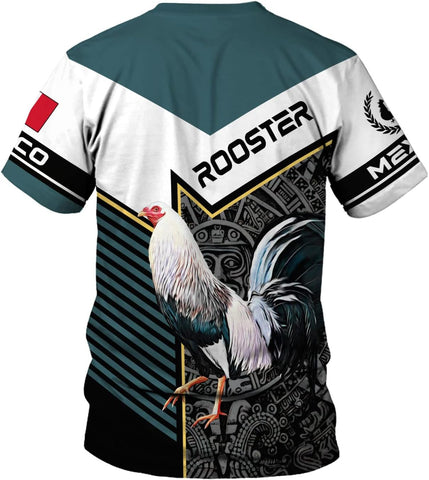 Mostprints Personalized Name Mexican Shirts for Men, Rooster Mexico Shirts for Men, Mexico Shirt Eagle Flag Mexican Eagle 1