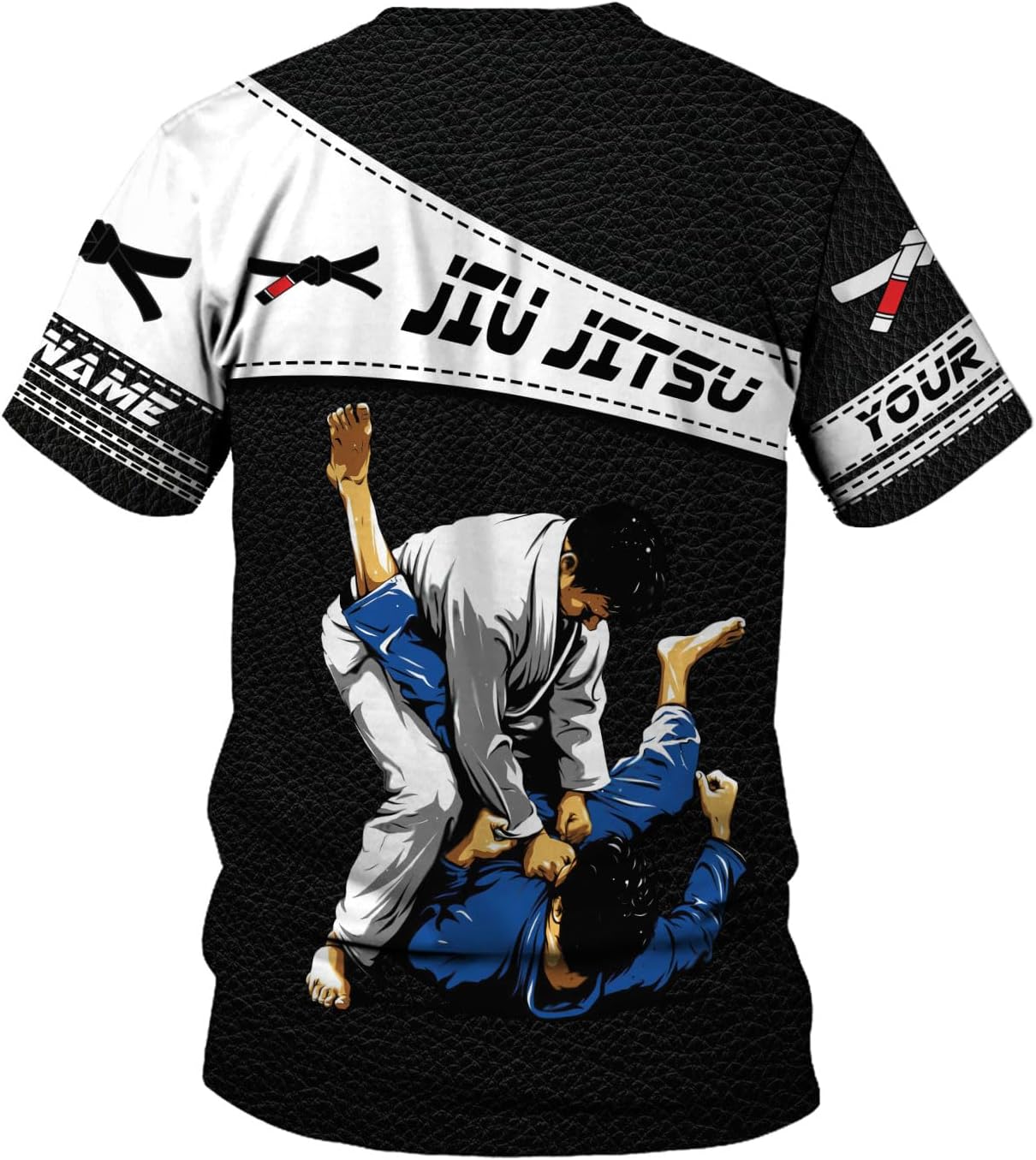Personalized Jiu Jitsu 3D Shirts for Men, Women, Kids, Unisex - HD298