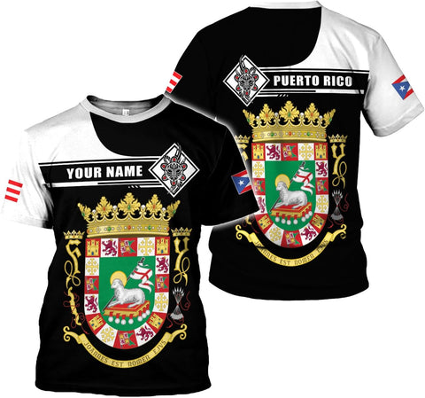Mostefy Personalized Name Puerto Rico Shirt, Customized Puerto Rico Shirts for Men and Women, Puerto Rico Flag T-Shirt3
