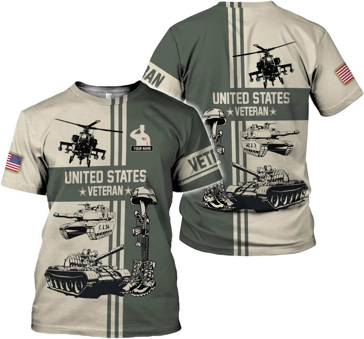 Personalized Veteran Shirts for Men, Army Shirts for Men, Army Shirts, Army Veteran Shirts for Men, Veteran Polo shirt1 S-5XL