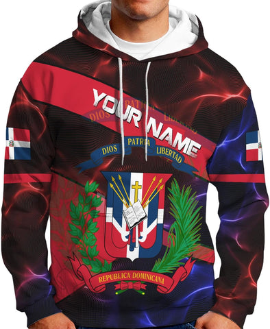 Ligthuy Personalized Dominican Shirt 3D, Dominican Republic Shirts, Dominican Flag Unisex Republica Dominicana Shirt S-5XL