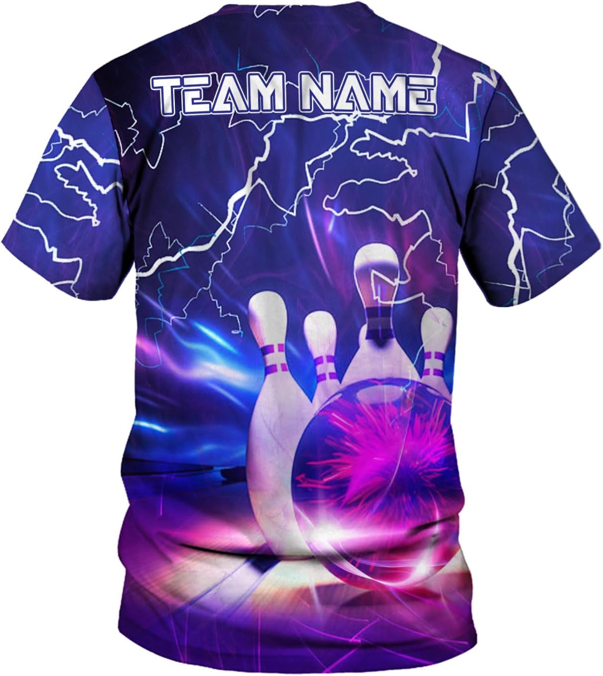 Rivelus Personalized Name Bowling Shirts for Men and Women 3D, Bowling Shirts for Team Bowling, Bowling Shirts Gift