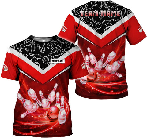 Rivelus Custom 3D Bowling Shirts Personalized for Men and Women - Unique Team Shirt & Gifts for Bowling Lovers