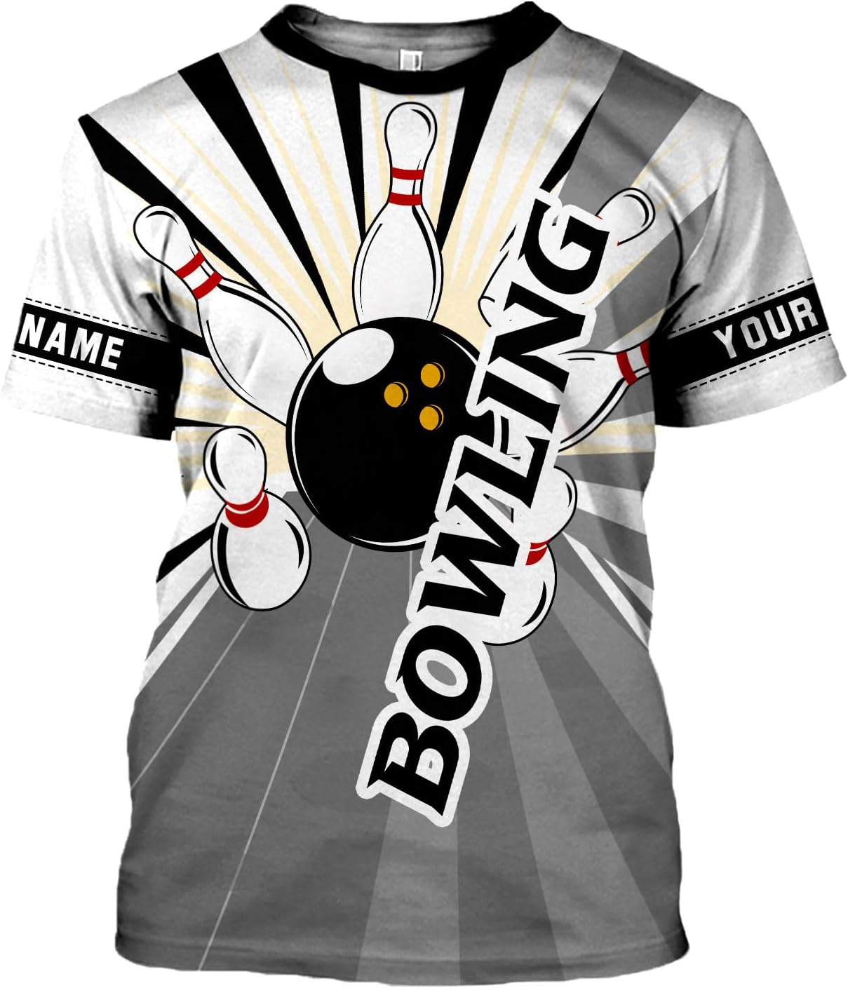 Custom Bowling Shirts, Personalized Name Bowling Shirts Unisex, Bowling Jerseys for Men & Women, Team Bowling Shirt Gift