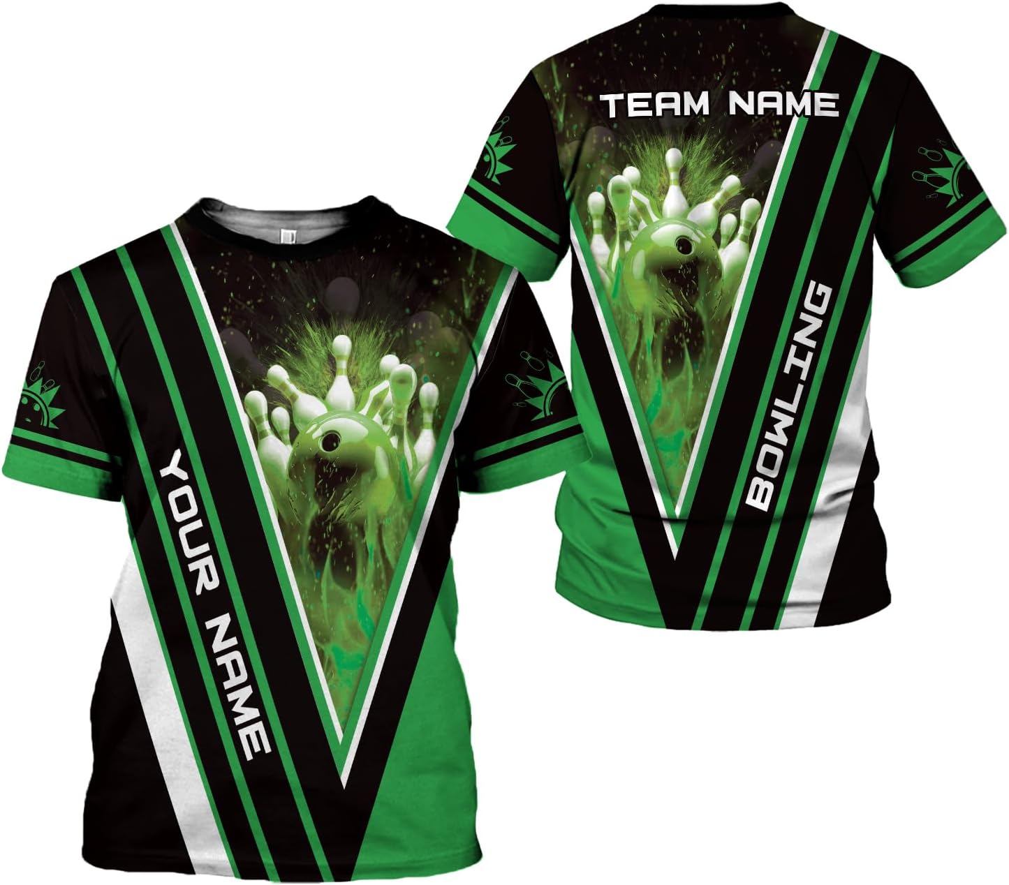 AOVL Custom Bowling Shirts for Men Bowling Shirts Bowling Shirts Unisex Bowling Jerseys for Men Custom Bowling Shirts for Men