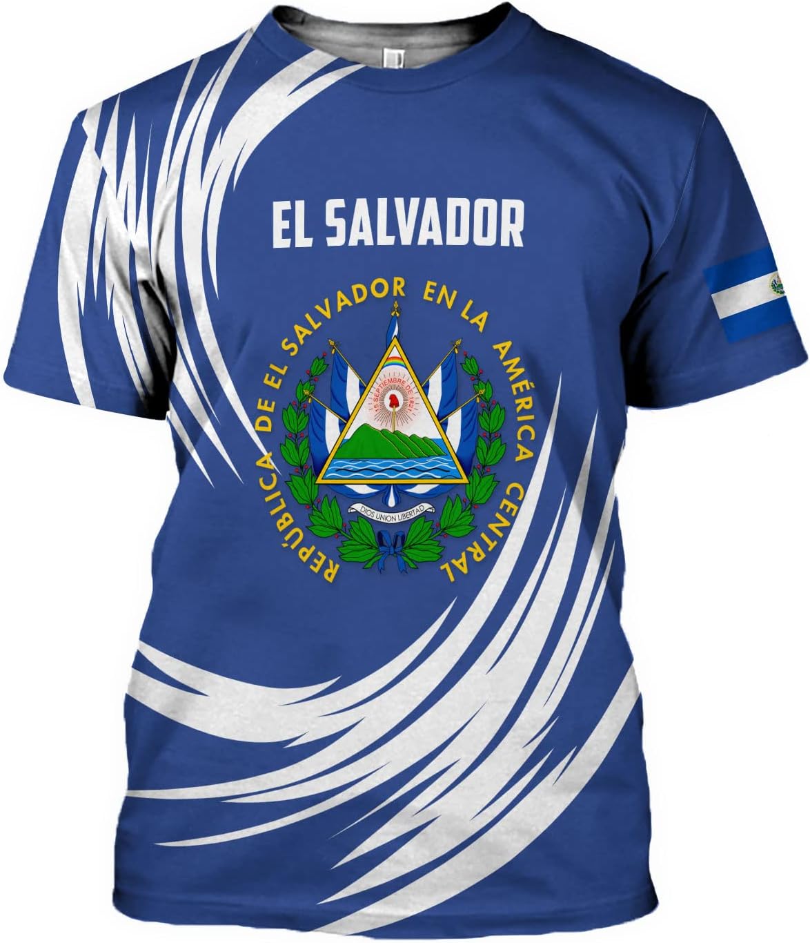 Personalized El Salvador Shirt Custom Camiseta de El Salvador Flag Shirt Men, Women Salvadorans Pride El Salvadore�a Gift