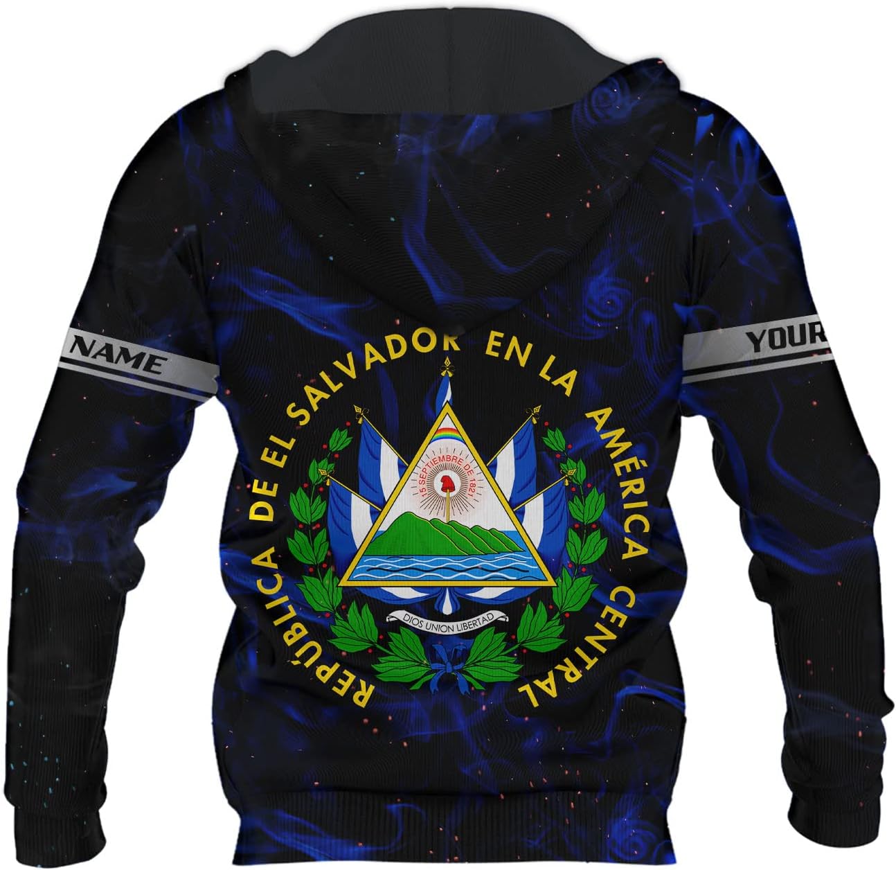 AOVL Custom El Salvador 3D Shirt for Men Camiseta De El Salvador Flag Shirt Salvadorans Pride Jersey El Salvadoreña Tshirt