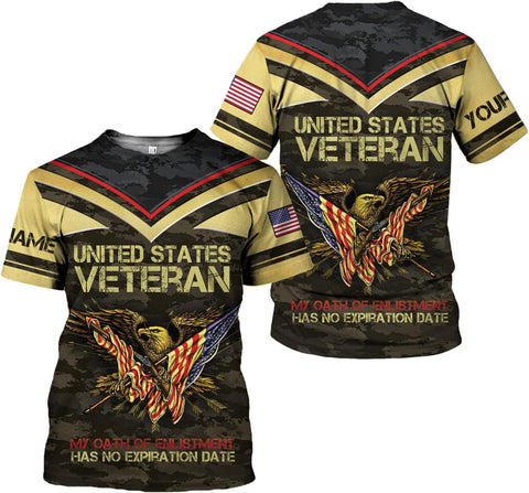 Personalized Veteran Shirts for Men, Army Shirts for Men, Army Shirts, Army Veteran Shirts for Men, Veteran Polo shirt1 S-5XL