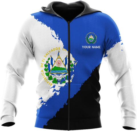 AOVL Custom El Salvador 3D Shirt for Men Camiseta De El Salvador Flag Shirt Salvadorans Pride Jersey El Salvadoreña Tshirt