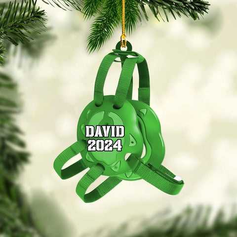 Personalized Wrestling Christmas Ornament 2024 Wrestling Christmas Ornament Gift for Wrestling Player Wrestling Christmas Tree Ornaments for Boys or Girls (Acrylic, Style 10)