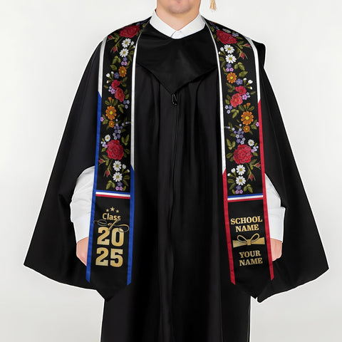 Customize Filipino Graduation Sash, Philippines Graduation Stole, Philippine Graduation Sash 2025