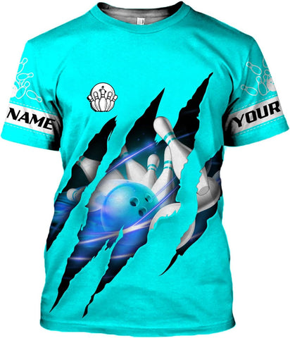 HomeDesign Personalized Name Bowling Shirts for Men & Women, Bowling Shirts for Team Bowling, Bowling Shirts Gift Unisex