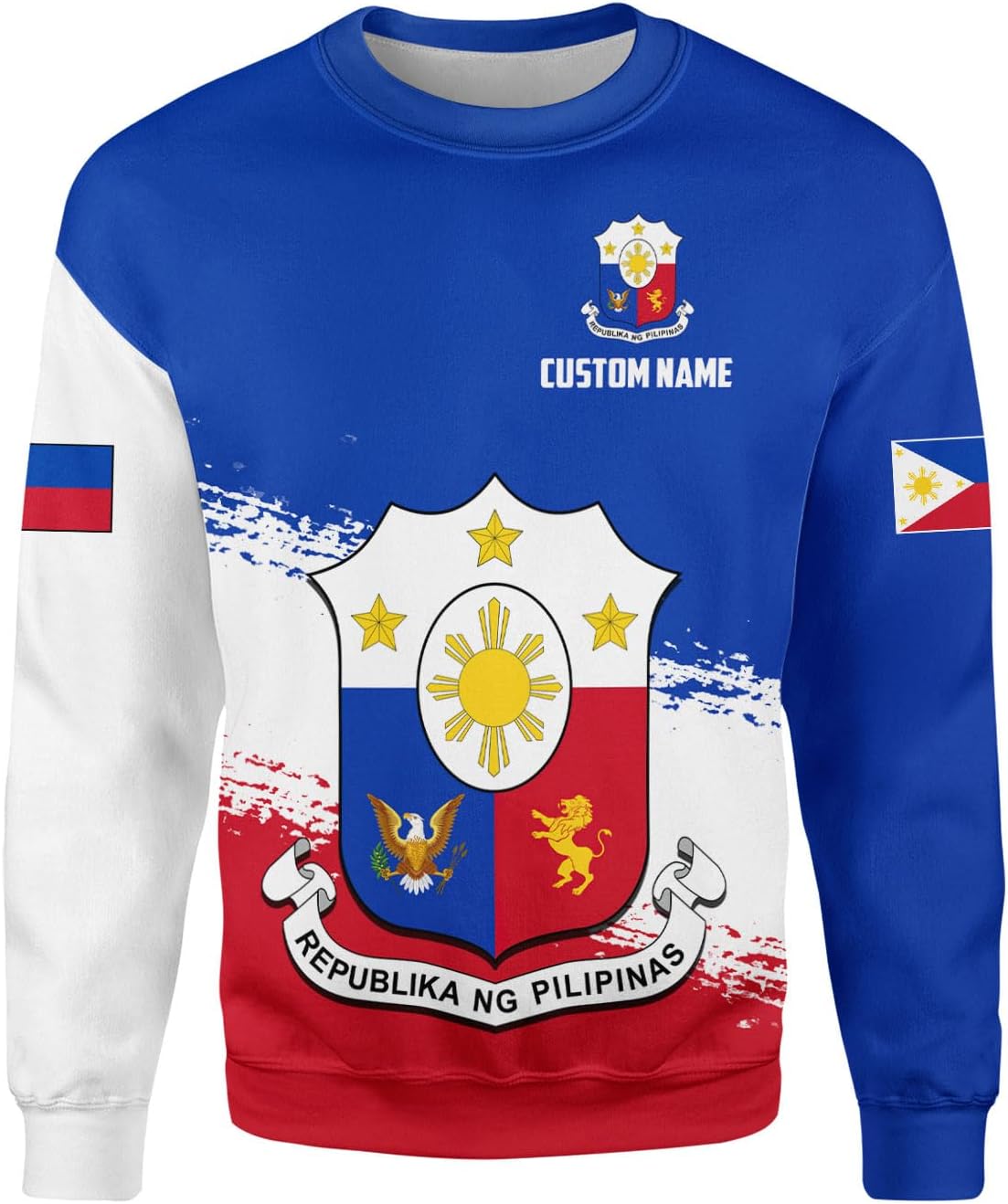 Personalized Philippines Shirts Filipino T Shirt Philippines Flag T-Shirt Filipino Philippine Flag Shirt Pinoy Flag