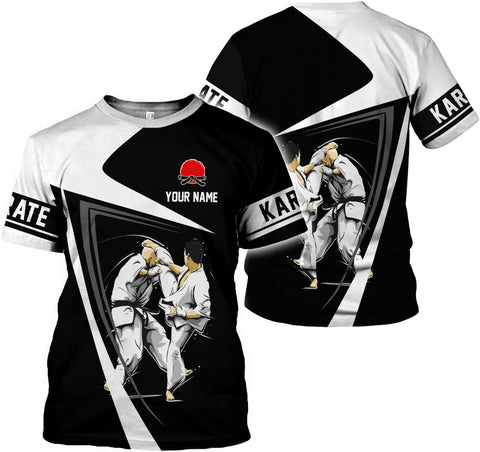 Personalized Karate 3D Tshirt Cool Karate Gift for Boys Girls Karate Lovers T-Shirt Karate Shirts Uniform S-5XL (HD288)