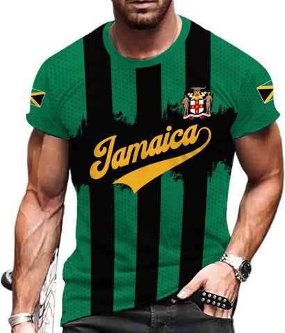 Personalized Jamaica Shirt Custom Jamaica Flag Lion Shirt for Men and Women, Jamaican Pride T-Shirt, Jamaica Tshirt Jamaicana