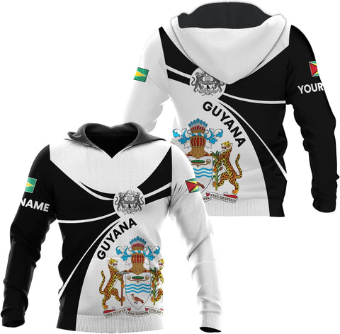 Personalized Name Guyana Shirts for Men and Women,Guyana Flag Funny Patriotic T-Shirt, Guyanese Pride Flag Shirt