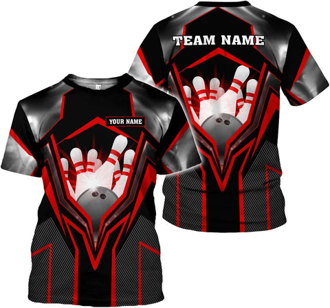 Mostprints Custom 3D Bowling Shirts Personalized for Men and Women - Unique Team Shirt & Gifts for Bowling Lovers
