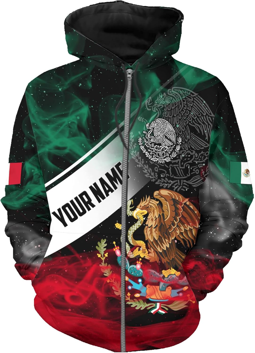 Personalized Name Mexican Shirts for Men, Customized Mexico Shirts for Men, Mexico Shirts for women Mexico Shirt Eagle Flag Mexican Eagle Unisex Shirt, Sweatshirt, Hoodie, Zip Hoodie AD666 Multicolor