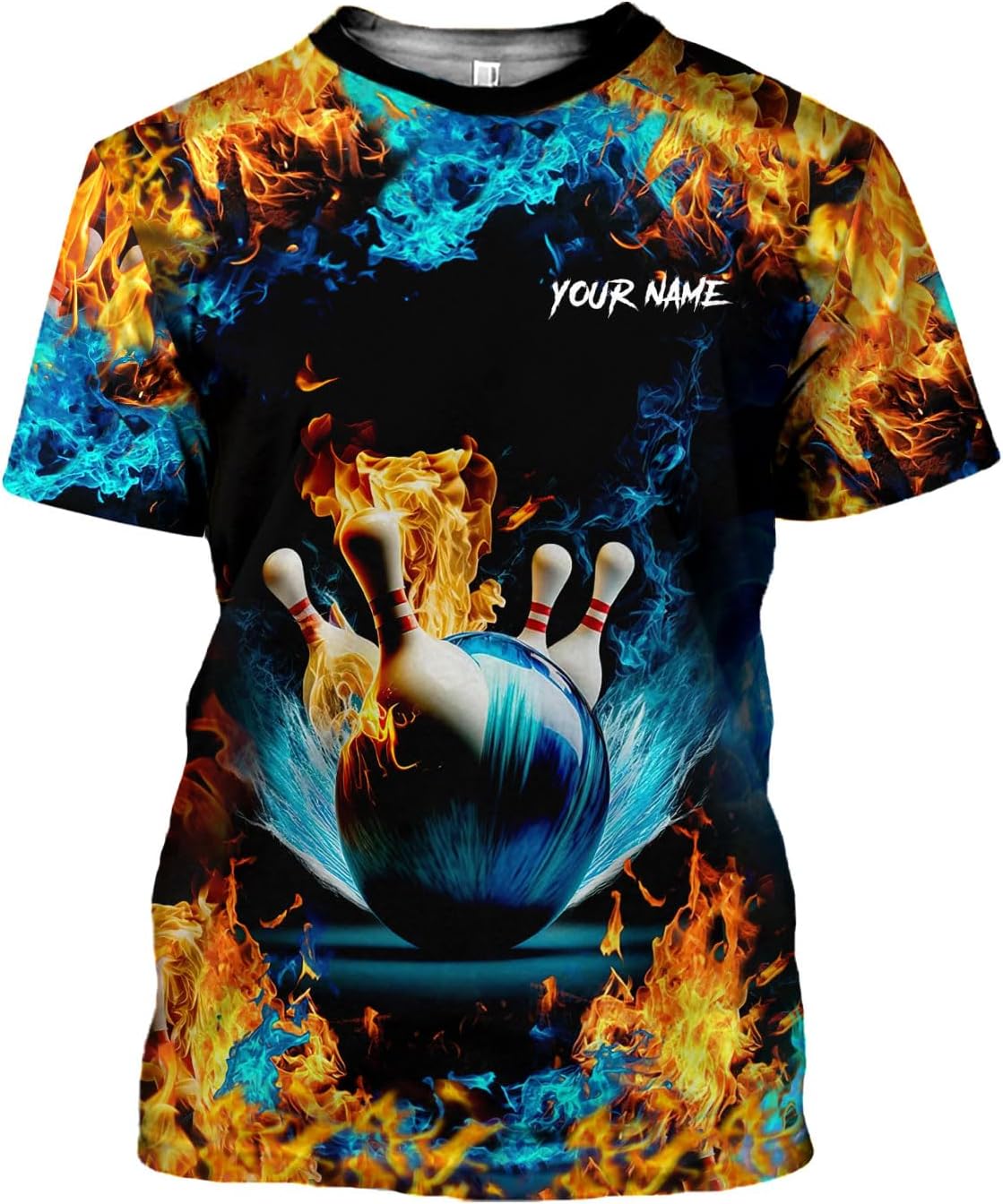 Mostprints Personalized Name Bowling Shirts for Men and Women 3D, Bowling Shirts for Team Bowling, Bowling Shirts Gift