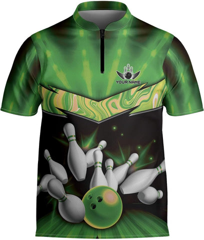 mostprints Personalized Bowling Jersey Gift 3D Custom Bowling Shirts for Team Name Bowl Bowler Shirt Unisex Cool Men Women