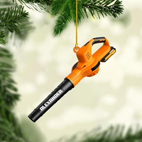 Royal Fight Custom Leaf Blower Christmas Ornament 2024 Leaf Blowers Ornament for Christmas Tree Decor Hanging Leaf Blower Ornament Lover Gift Xmas Leaf Blowers Gift Xmas (OLB12)