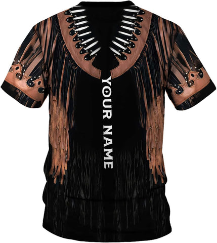 Personalized Funny Men's Cowboy Shirt Graphic Short Sleeve Western Party Costume, Cowboy Costume Men, Cowboy Costumes for Men