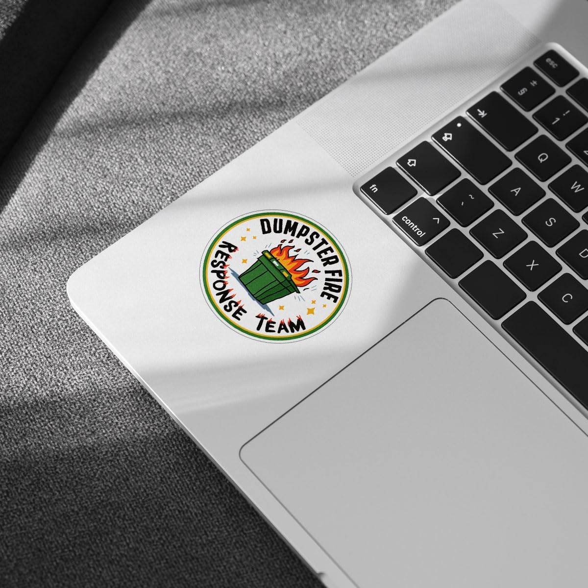 3 Pcs Dumpster Fire Response Team, Dumpster Fire Sticker, This is Fine Sticker, Everything's Fine Dumpster Fire - Vinyl Sticker for Water Bottles Laptop Phone Car Helmet 3 Inches (Dumpster 2)