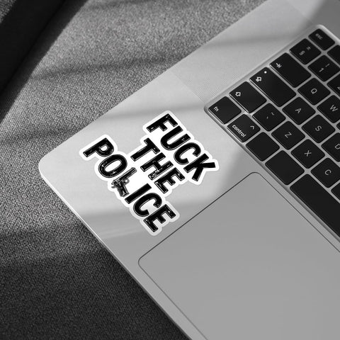 3 Pcs Fuck The Police Sticker, Funny Police Stickers, Protest Decal Stickers for Car - Vinyl Sticker 3 Inches for Water Bottles Laptop Phone Car Helmet Hard Hat