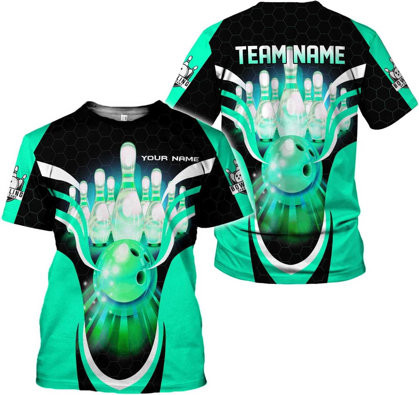 Mostprints Custom 3D Bowling Shirts Personalized for Men and Women - Unique Team Shirt & Gifts for Bowling Lovers