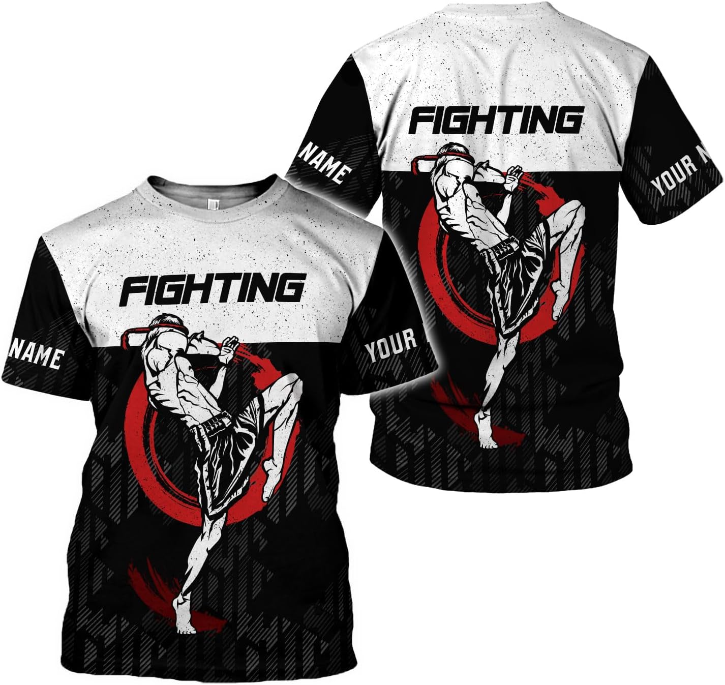 MAPrints Personalized Name Boxing Hoodies, Muay Thai Pride Sweatshirt