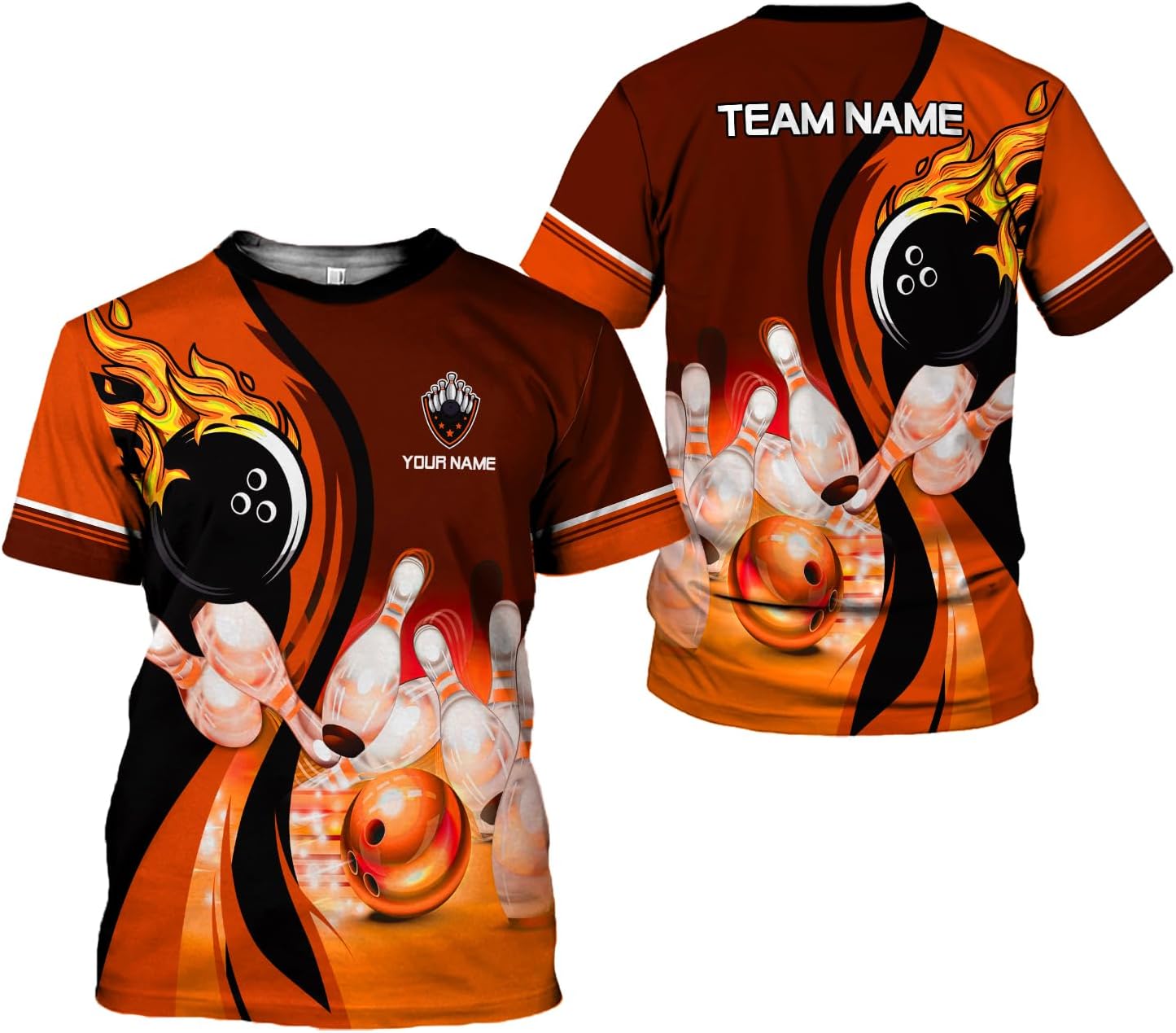AOVL Custom Bowling Shirts for Men Bowling Shirts Bowling Shirts Unisex Bowling Jerseys for Men Custom Bowling Shirts for Men