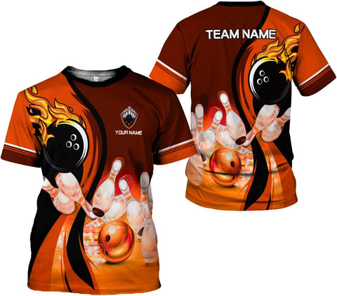 AOVL Custom Bowling Shirts for Men Bowling Shirts Bowling Shirts Unisex Bowling Jerseys for Men Custom Bowling Shirts for Men