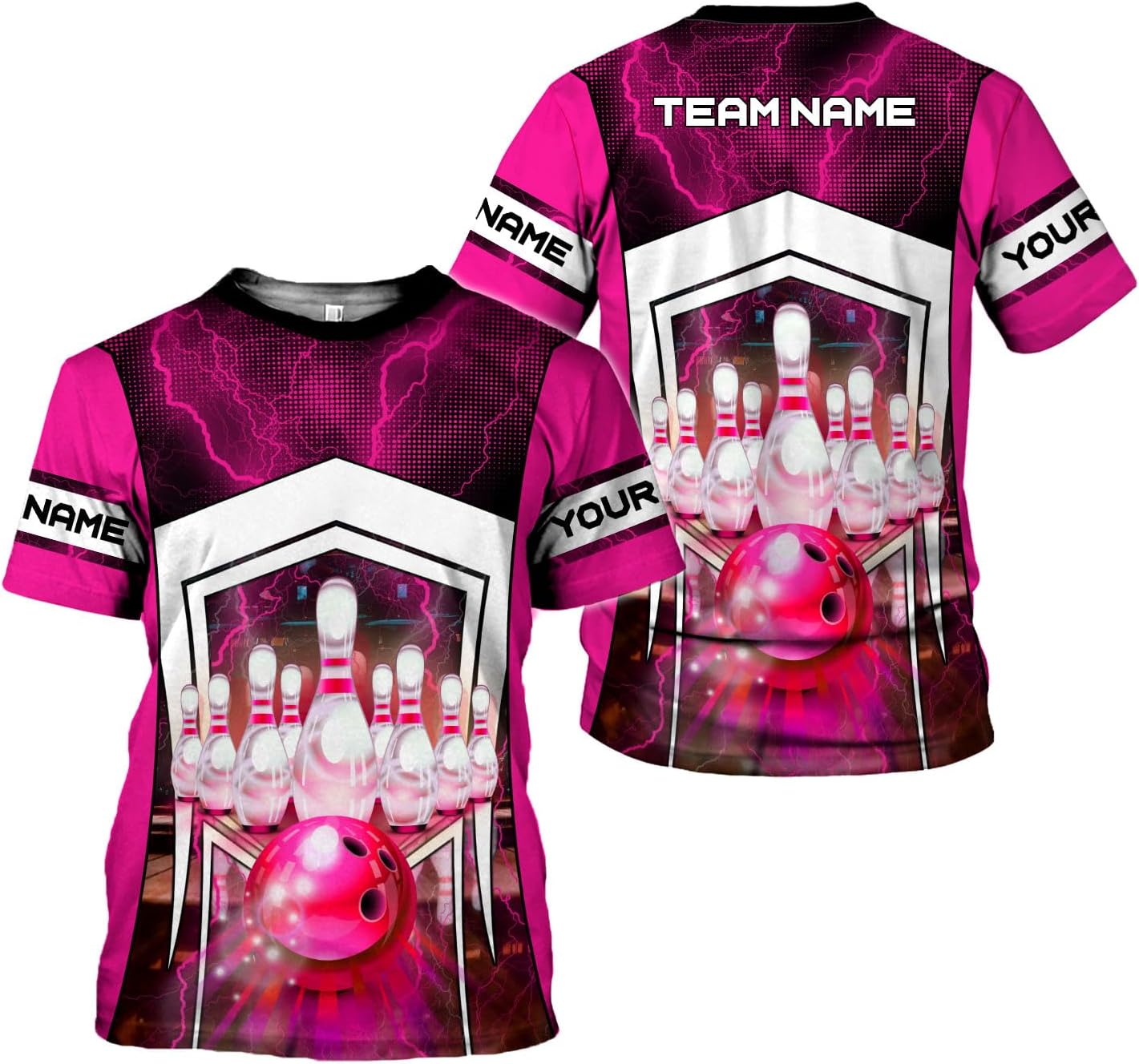 mostprints Personalized Name Bowling Shirts for Men & Women, Bowling Shirts for Team Bowling, Bowling Shirts Gift Unisex