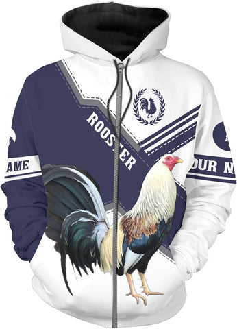 Mostprints Personalized Name Rooster Shirt 3D, Rooster Shirts for Men, Chicken tshirts shirts for women, Funny Chicken shirts