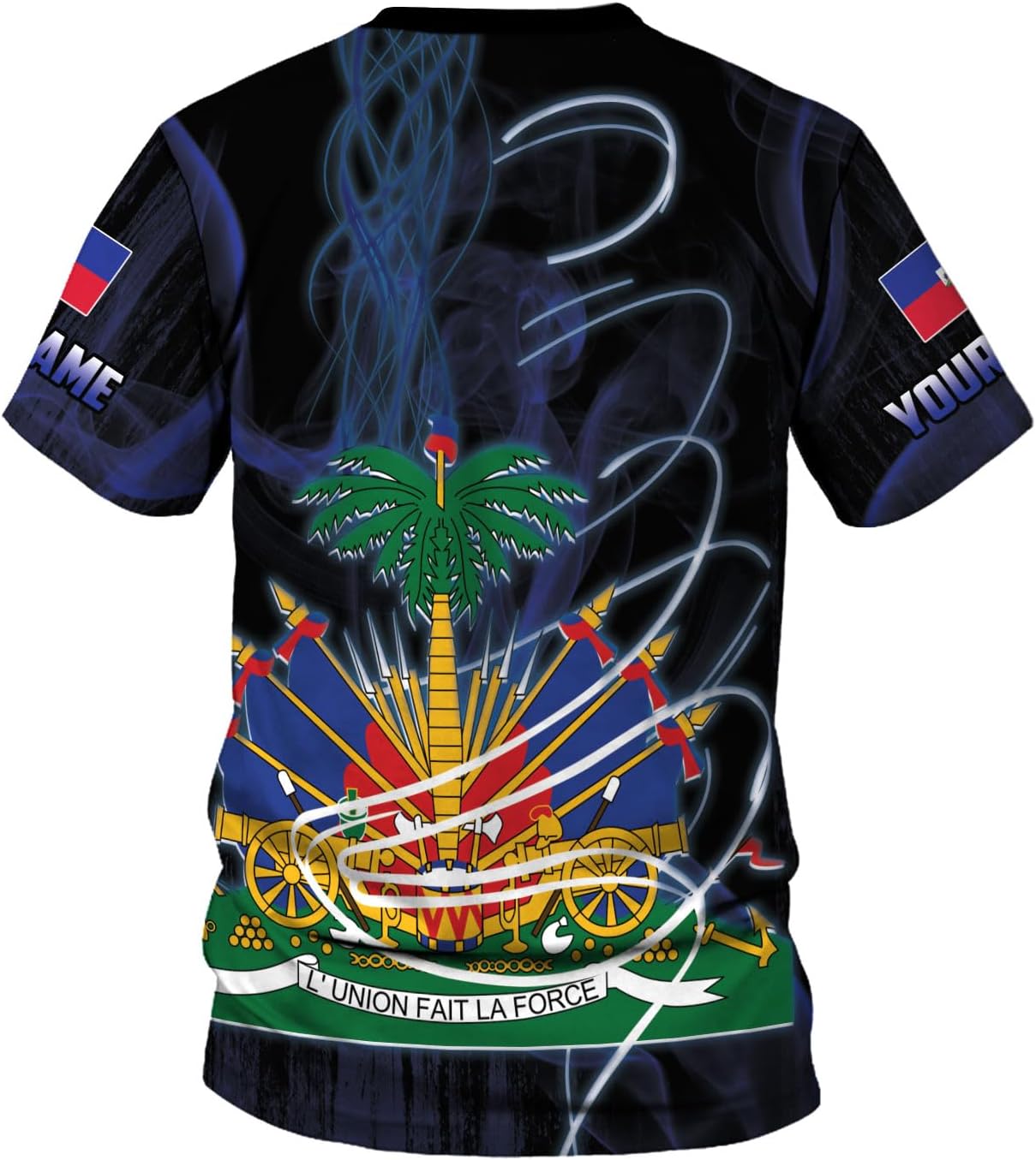 Ligthuy Personalized Haiti Shirt 3D, Haitians Flag Pride Shirt, Haiti Shirts for Men & Women, Haitian Pride Tshirt S-5XL