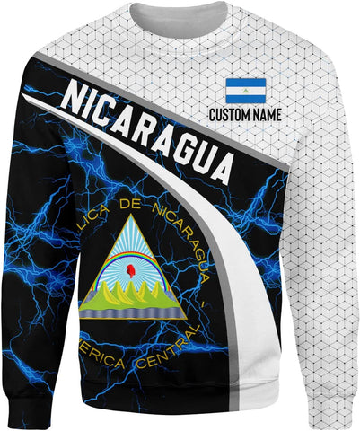 Personalized Nicaragua Shirt Custom Nicaragua Flag Lion Shirt for Men & Women Nicaraguan Camisas T-Shirt, Nicaragua Tshirt