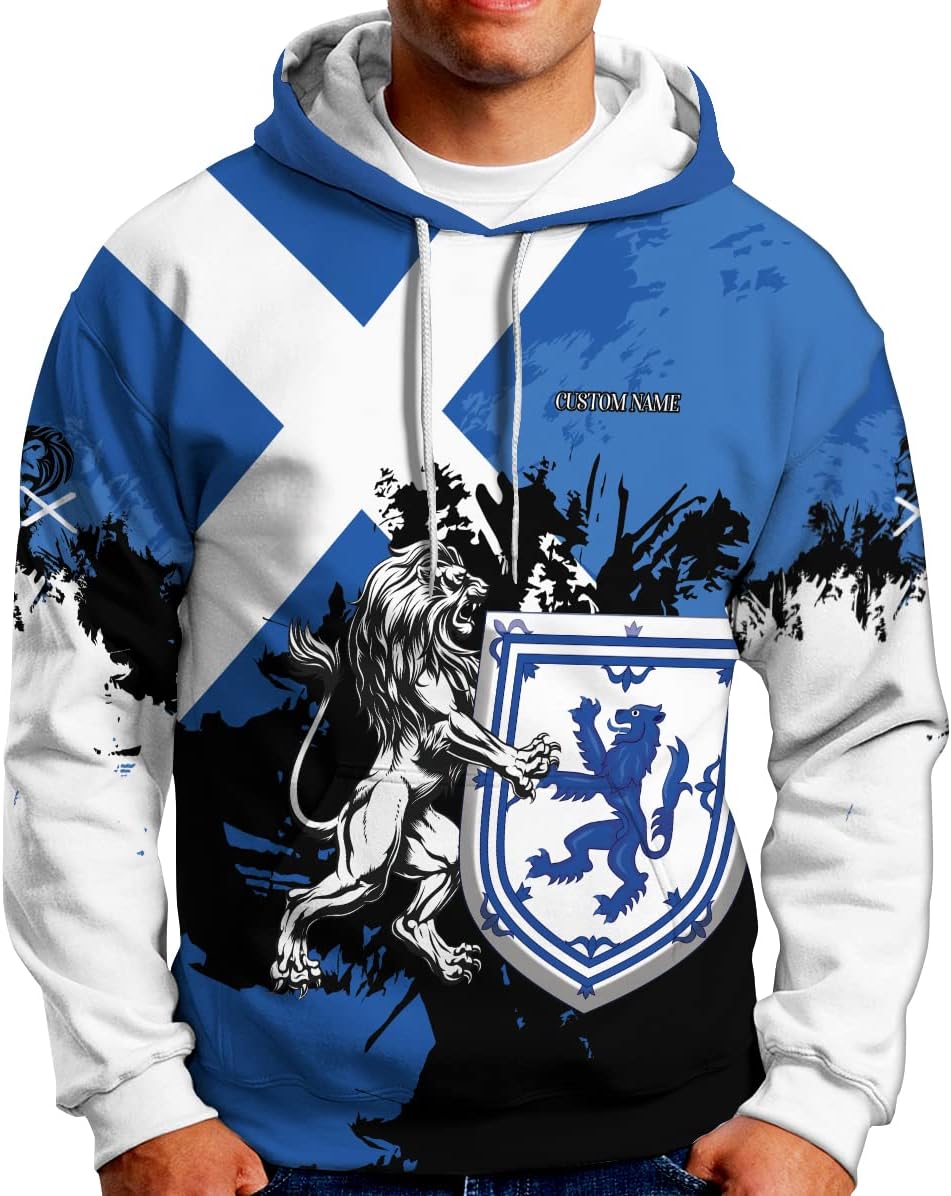 Personalized Scotland Shirt, Scottish Lion Rampart Shirts, Scotland Shirt Retro Graphic, Scots Shirt, Scotland Coat of Arms