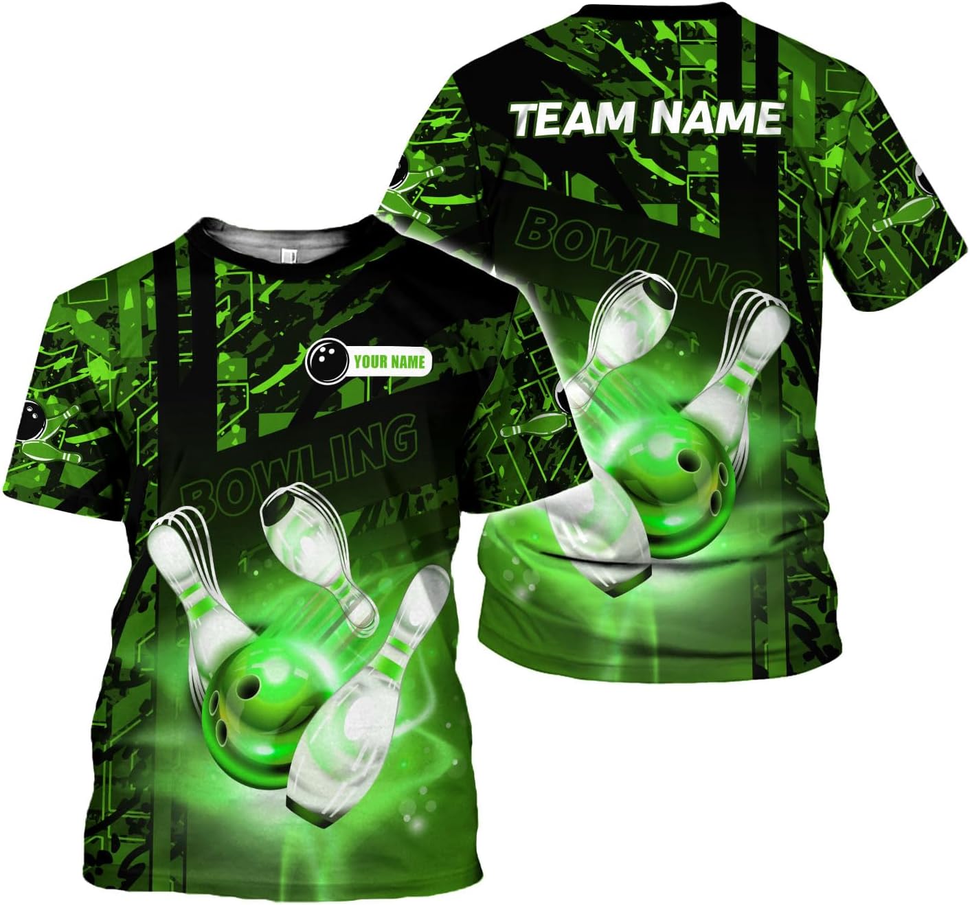 Mostprints Custom 3D Bowling Shirts Personalized for Men and Women - Unique Team Shirt & Gifts for Bowling Lovers