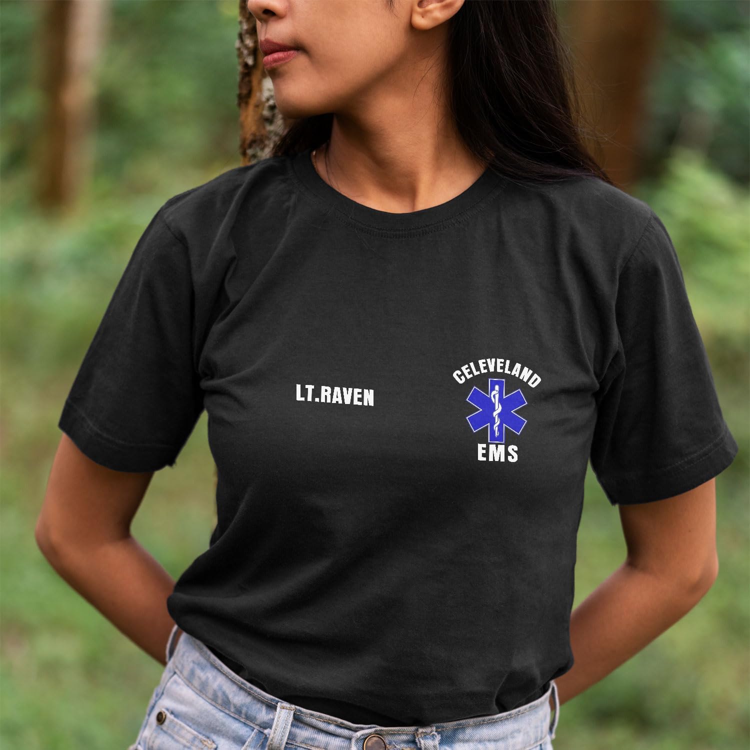 Customized EMS EMT Student Paramedic T Shirt Custom Dept Tshirt Gifts Medical Emergency Room Christmas Shirts Apparel