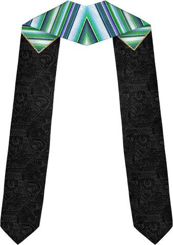 Pretyprints Custom Nigerian Graduation Sash, Nigeria Graduation Stole Customize, Nigerian American Flag Graduation Sash 2025