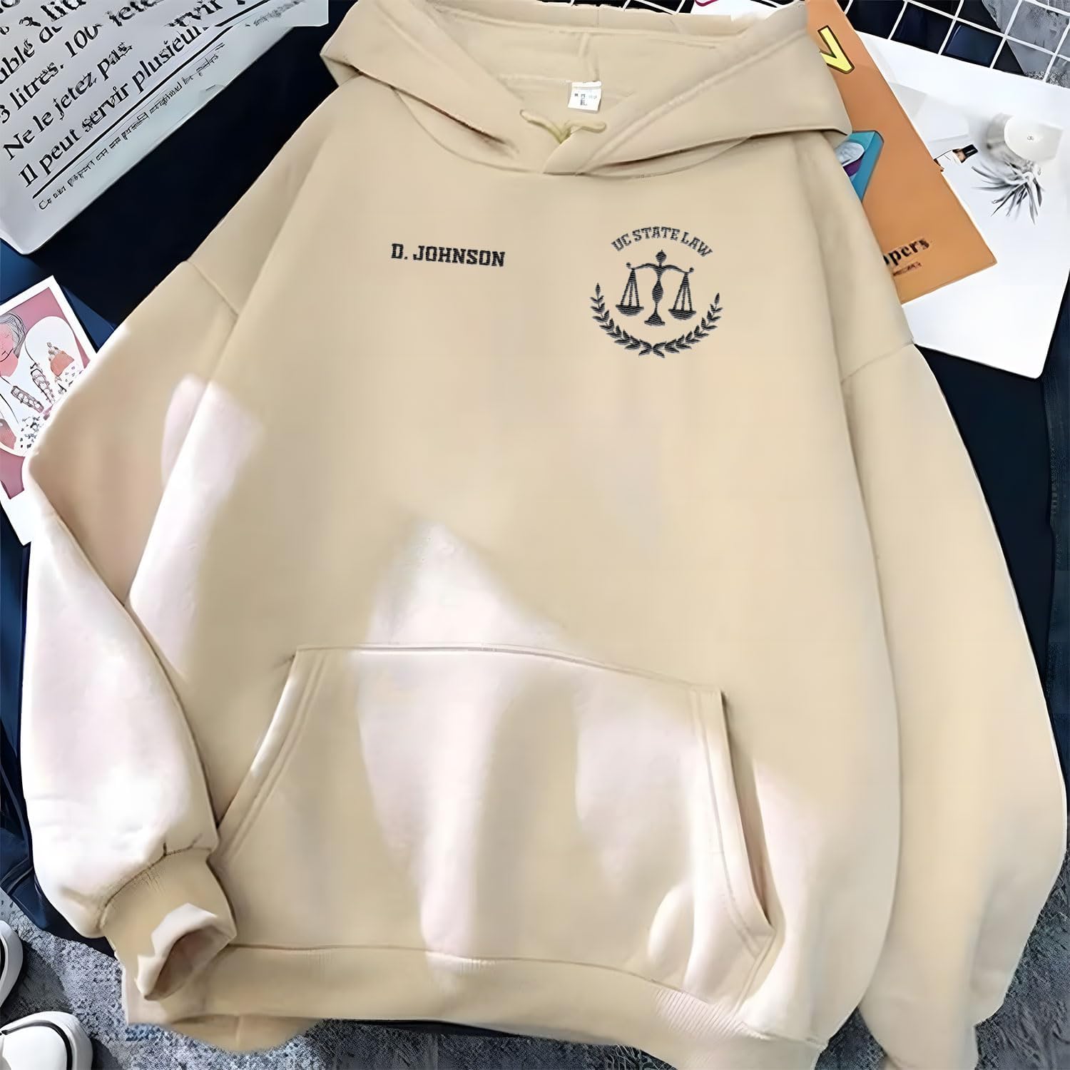 Suseaz Embroidered Lawyer Sweatshirt, Lawyers Tshirt, Law Student Shirt, Law School Graduate Gift For Attorney Sweatshirt Tee