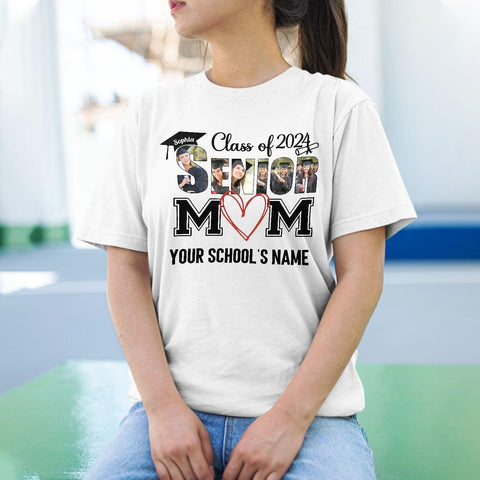 Personalized Graduation 2024 Shirt Proud Family of A Class of 2024 Graduate Class of 2024 Senior Class of 2024 Class of 2024
