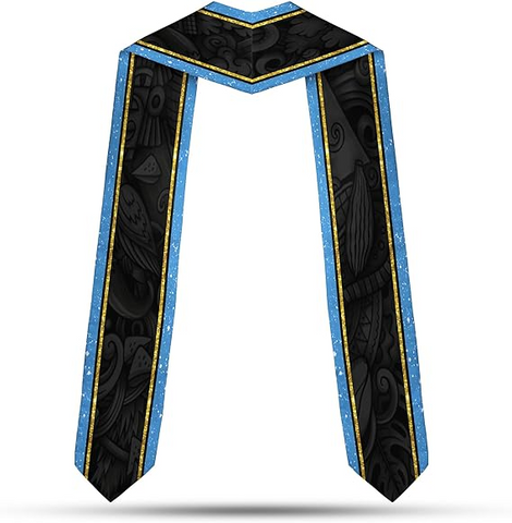 Personalized name Guatemala America Graduation Stole, Custom Guatemalan Sash 2025