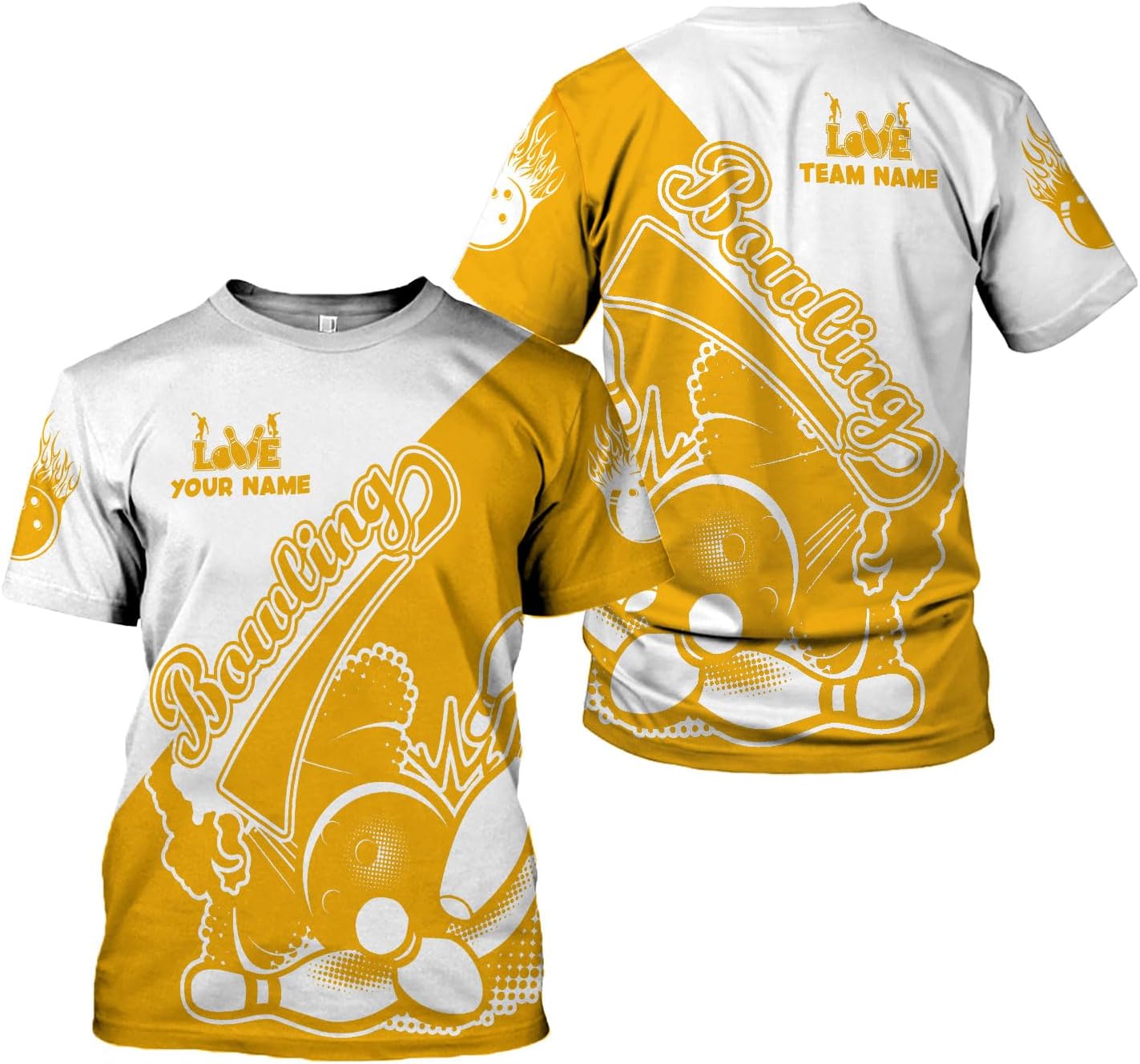 Custom Bowling Shirts, Personalized Name Bowling Shirts Unisex, Bowling Jerseys for Men & Women, Team Bowling Shirt Gift