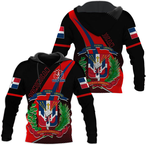 Ligthuy Personalized Dominican Shirt 3D, Dominican Republic Shirts, Dominican Flag Unisex Republica Dominicana Shirt S-5XL