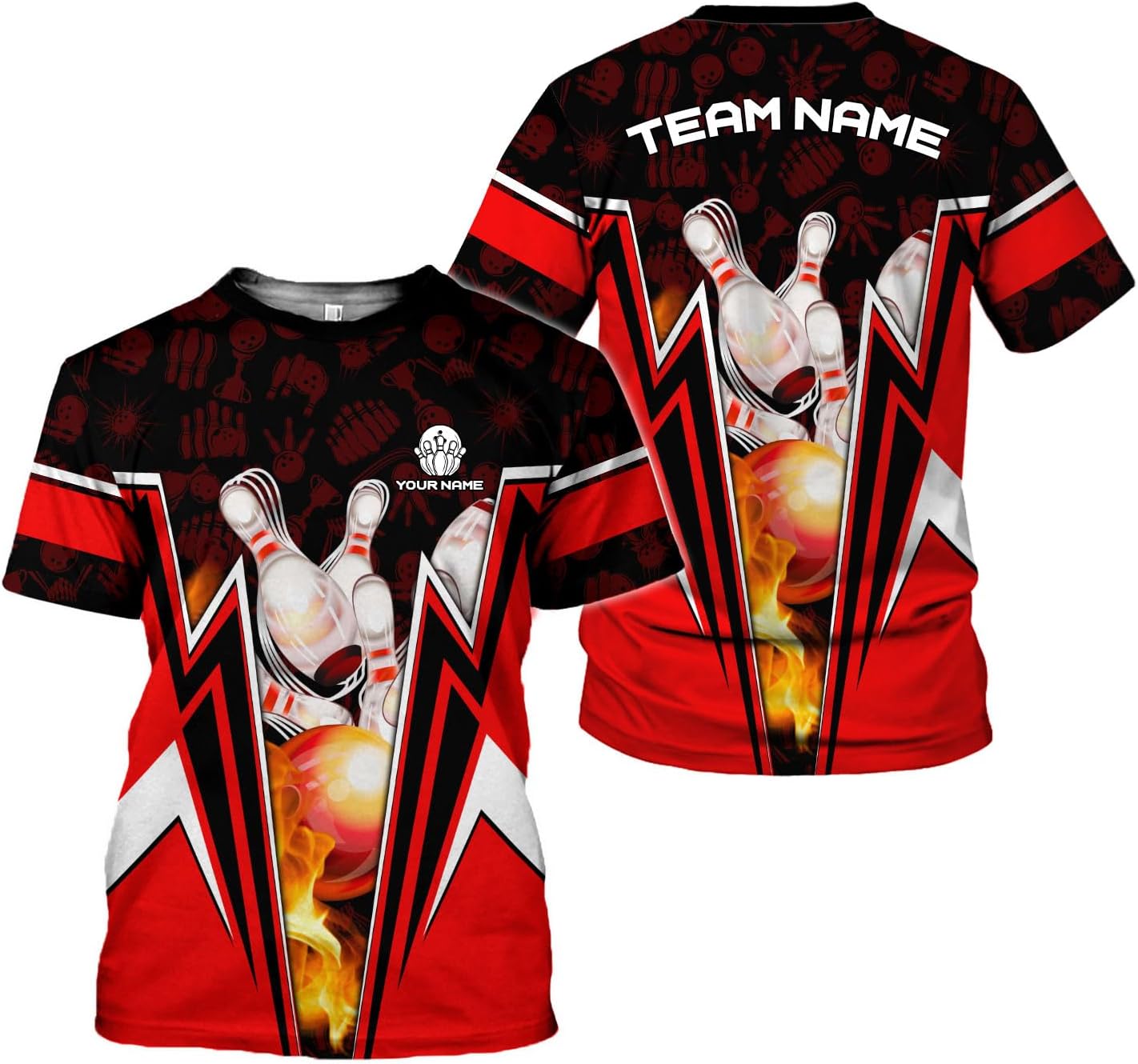 Custom Bowling Shirts, Personalized Name Bowling Shirts Unisex, Bowling Jerseys for Men & Women, Team Bowling Shirt Gift