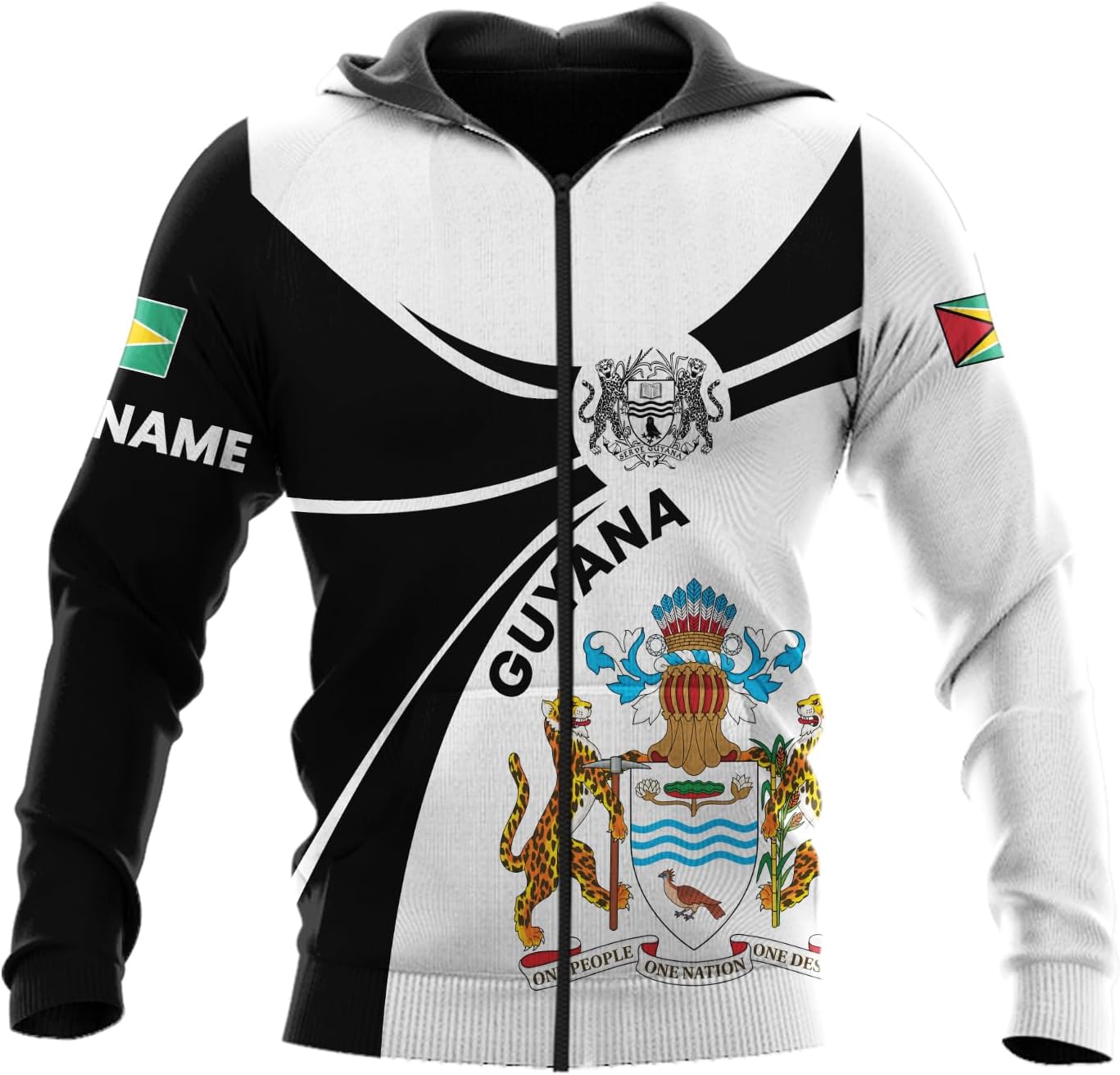 Personalized Name Guyana Shirts for Men and Women,Guyana Flag Funny Patriotic T-Shirt, Guyanese Pride Flag Shirt